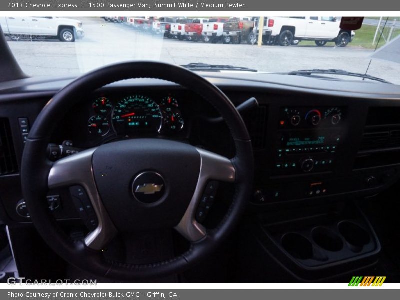 Summit White / Medium Pewter 2013 Chevrolet Express LT 1500 Passenger Van