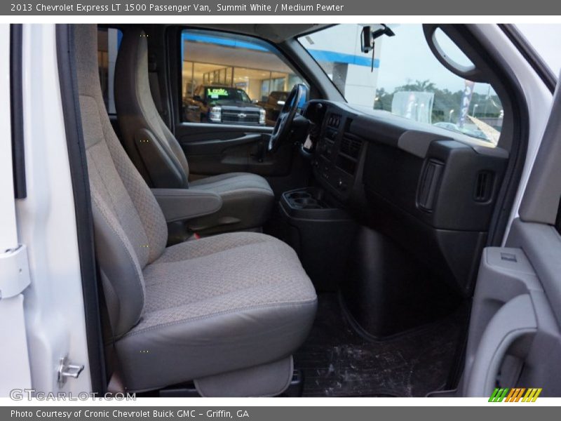 Summit White / Medium Pewter 2013 Chevrolet Express LT 1500 Passenger Van