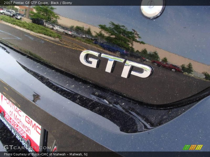 Black / Ebony 2007 Pontiac G6 GTP Coupe