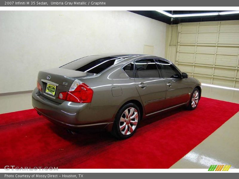 Umbria Gray Metallic / Graphite 2007 Infiniti M 35 Sedan