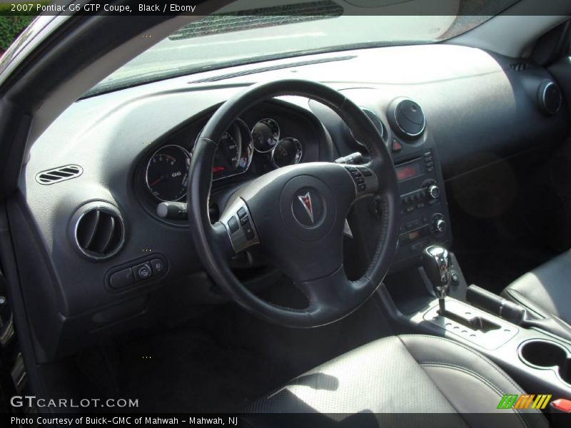 Black / Ebony 2007 Pontiac G6 GTP Coupe
