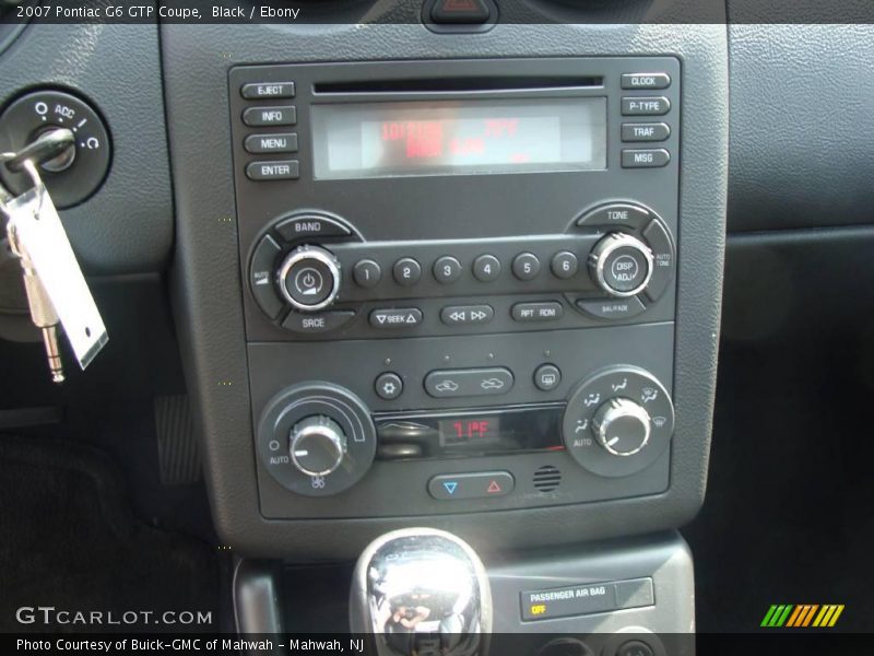 Black / Ebony 2007 Pontiac G6 GTP Coupe