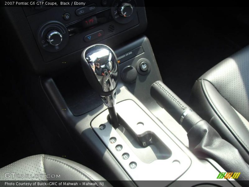 Black / Ebony 2007 Pontiac G6 GTP Coupe