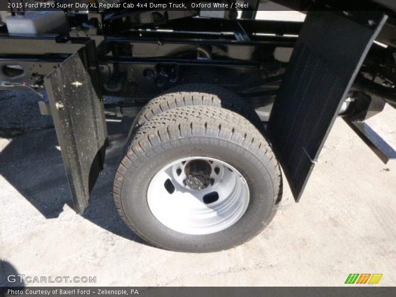  2015 F350 Super Duty XL Regular Cab 4x4 Dump Truck Wheel