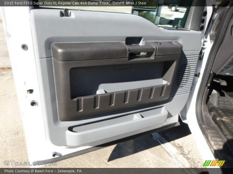 Door Panel of 2015 F350 Super Duty XL Regular Cab 4x4 Dump Truck