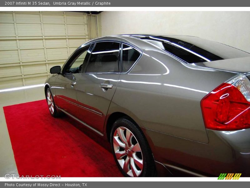 Umbria Gray Metallic / Graphite 2007 Infiniti M 35 Sedan