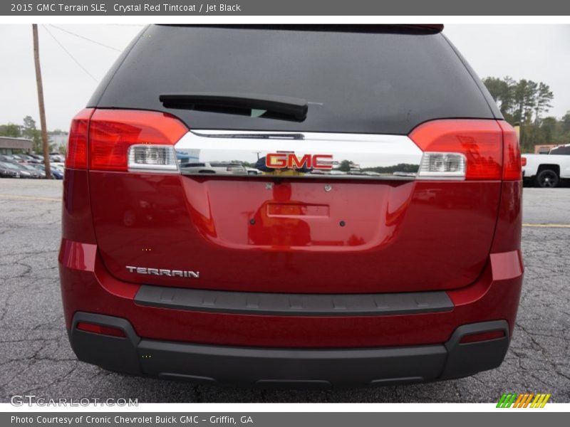 Crystal Red Tintcoat / Jet Black 2015 GMC Terrain SLE