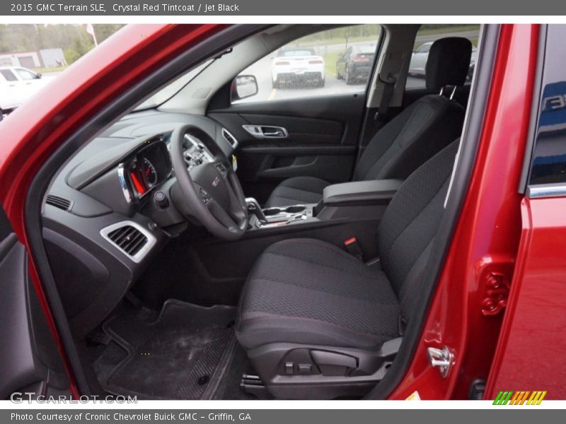 Crystal Red Tintcoat / Jet Black 2015 GMC Terrain SLE