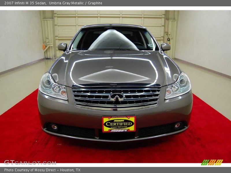 Umbria Gray Metallic / Graphite 2007 Infiniti M 35 Sedan