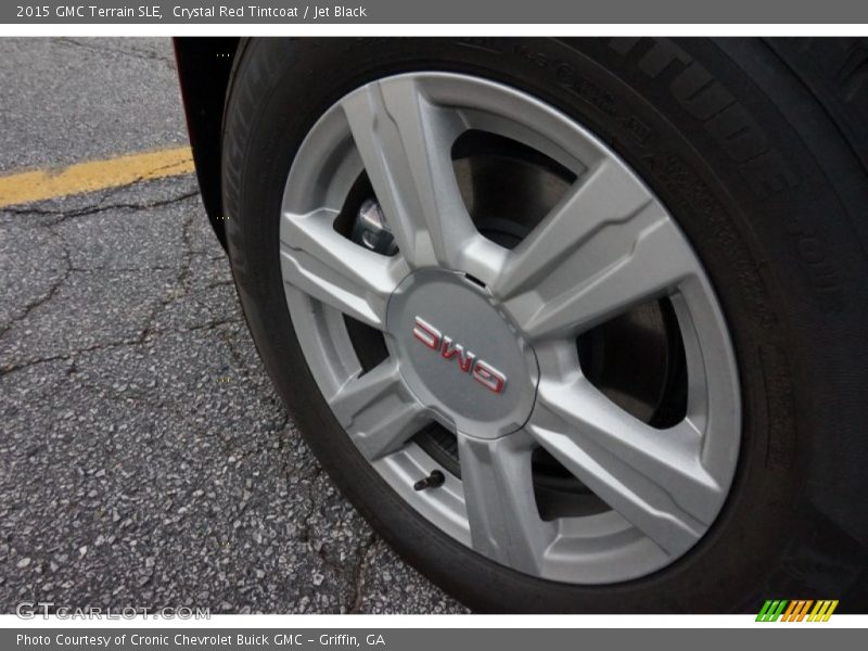 Crystal Red Tintcoat / Jet Black 2015 GMC Terrain SLE