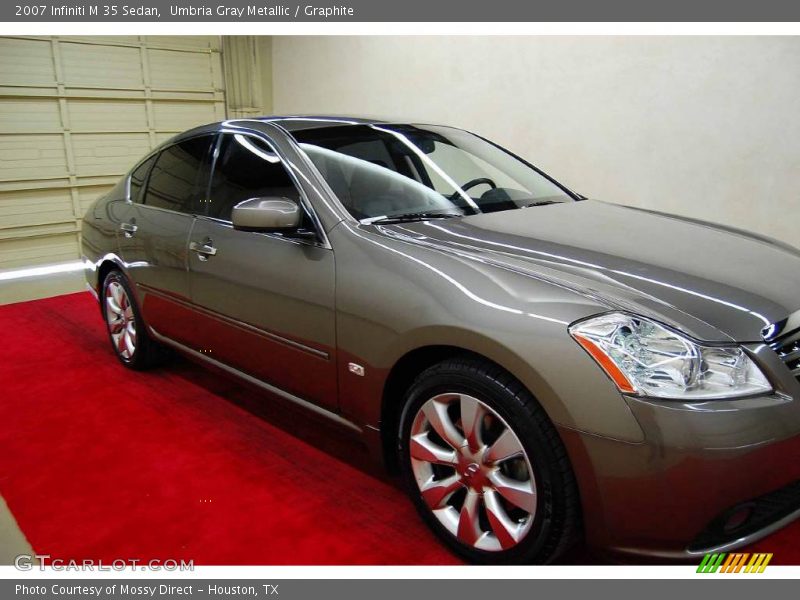 Umbria Gray Metallic / Graphite 2007 Infiniti M 35 Sedan