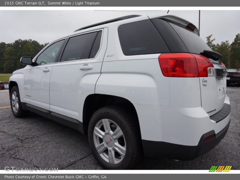 Summit White / Light Titanium 2015 GMC Terrain SLT