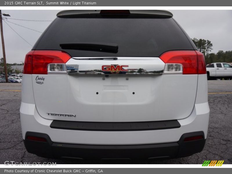 Summit White / Light Titanium 2015 GMC Terrain SLT