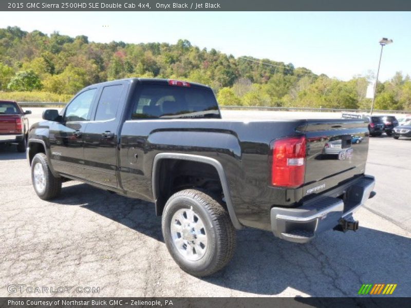 Onyx Black / Jet Black 2015 GMC Sierra 2500HD SLE Double Cab 4x4