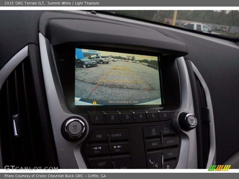 Summit White / Light Titanium 2015 GMC Terrain SLT