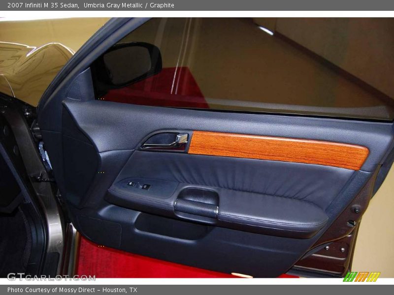 Umbria Gray Metallic / Graphite 2007 Infiniti M 35 Sedan