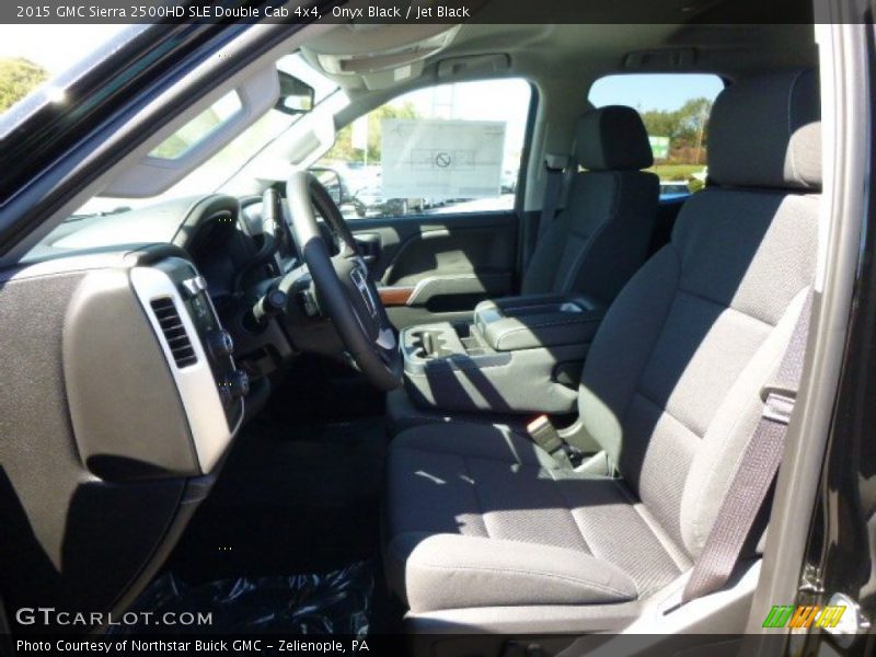 Onyx Black / Jet Black 2015 GMC Sierra 2500HD SLE Double Cab 4x4