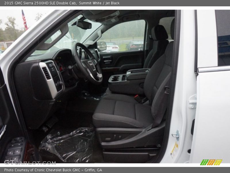  2015 Sierra 2500HD SLE Double Cab Jet Black Interior