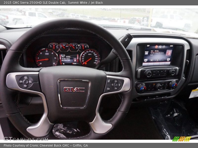 2015 Sierra 2500HD SLE Double Cab Steering Wheel
