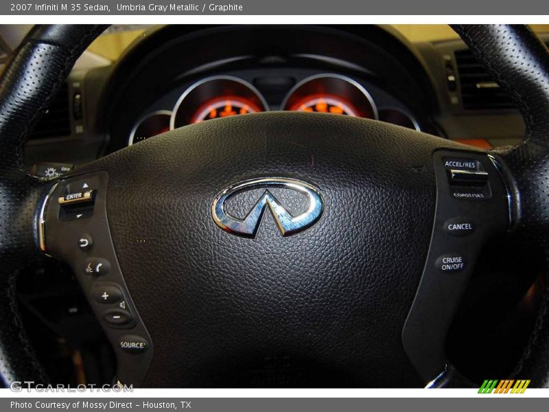 Umbria Gray Metallic / Graphite 2007 Infiniti M 35 Sedan