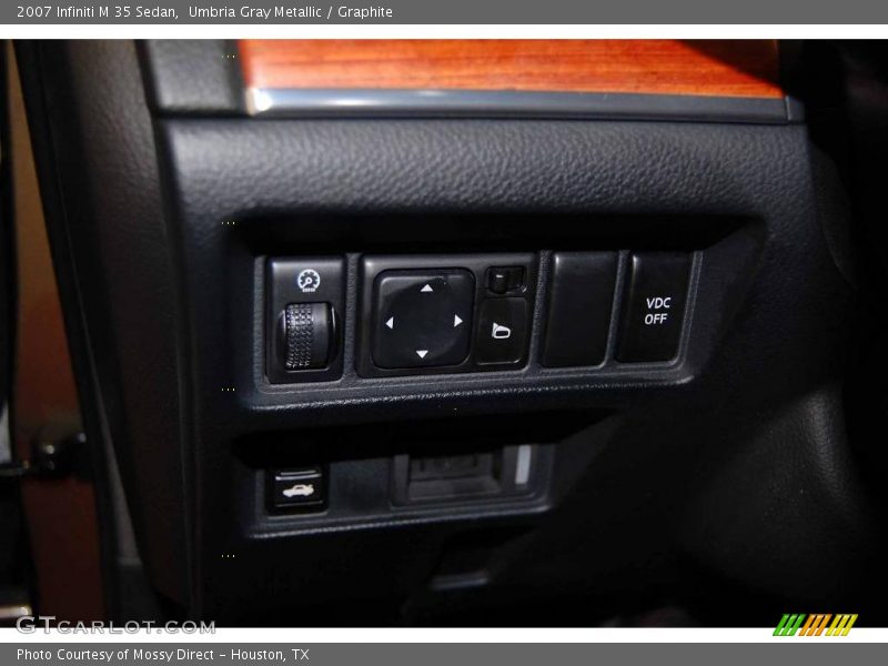 Umbria Gray Metallic / Graphite 2007 Infiniti M 35 Sedan