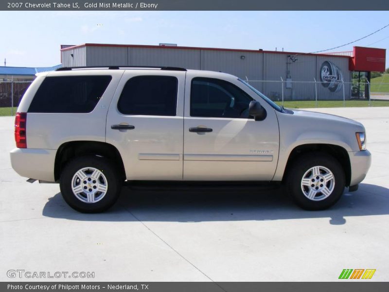 Gold Mist Metallic / Ebony 2007 Chevrolet Tahoe LS