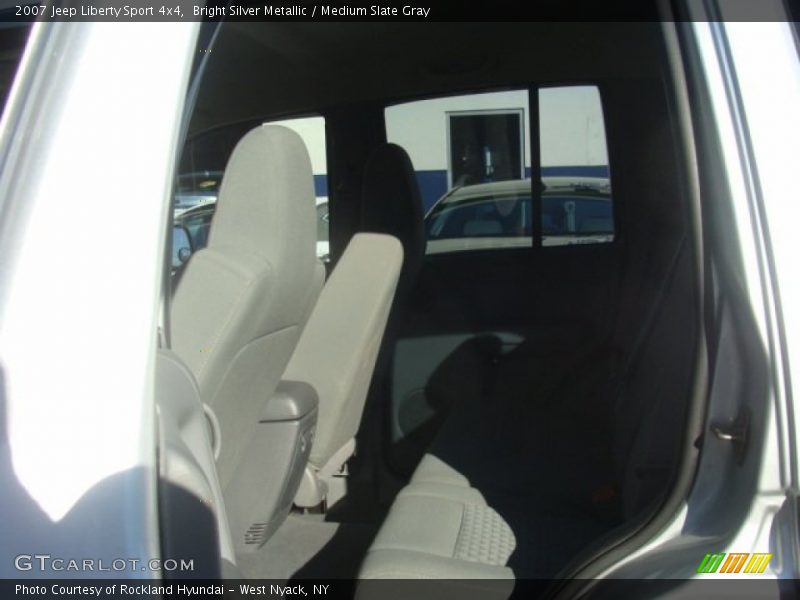 Bright Silver Metallic / Medium Slate Gray 2007 Jeep Liberty Sport 4x4