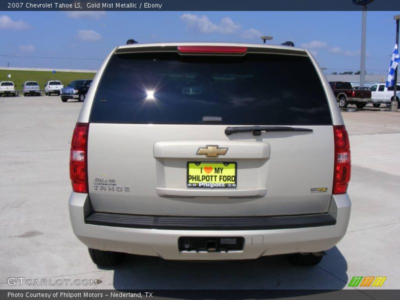 Gold Mist Metallic / Ebony 2007 Chevrolet Tahoe LS