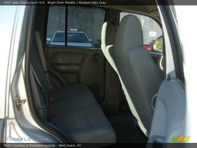 Bright Silver Metallic / Medium Slate Gray 2007 Jeep Liberty Sport 4x4