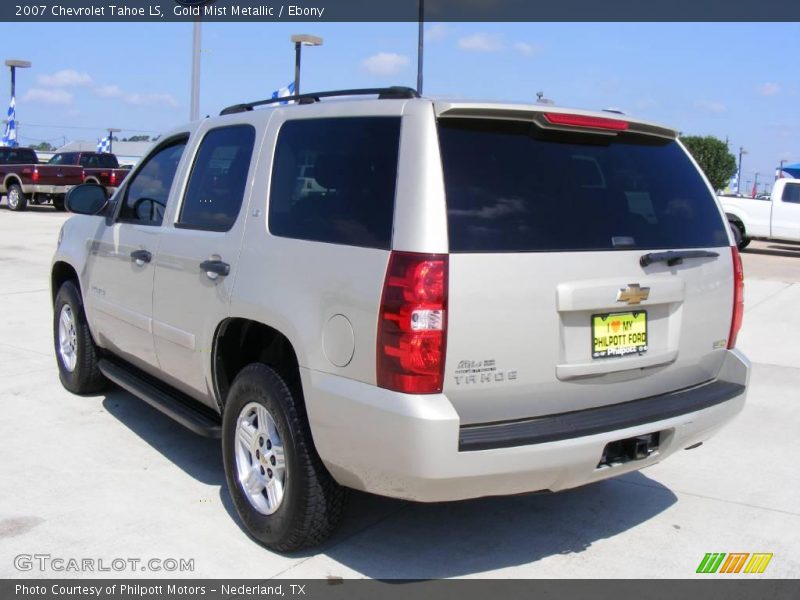Gold Mist Metallic / Ebony 2007 Chevrolet Tahoe LS