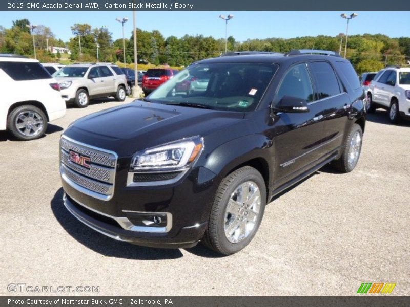 Carbon Black Metallic / Ebony 2015 GMC Acadia Denali AWD