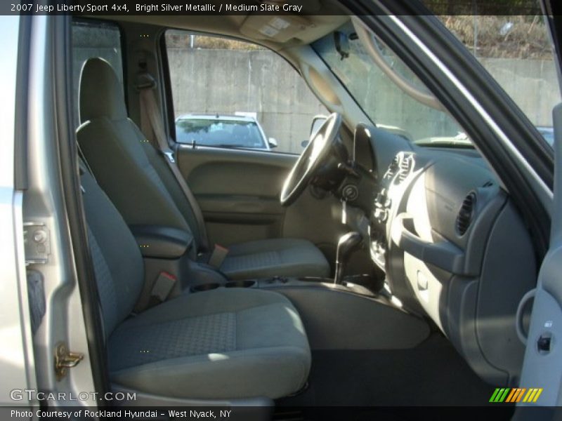 Bright Silver Metallic / Medium Slate Gray 2007 Jeep Liberty Sport 4x4