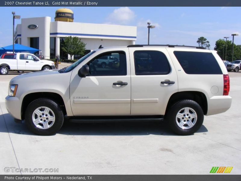 Gold Mist Metallic / Ebony 2007 Chevrolet Tahoe LS