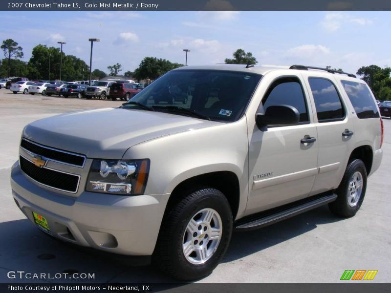 Gold Mist Metallic / Ebony 2007 Chevrolet Tahoe LS