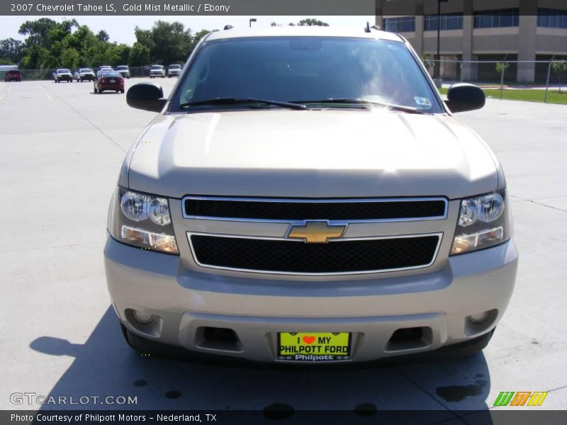 Gold Mist Metallic / Ebony 2007 Chevrolet Tahoe LS
