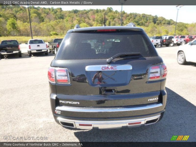 Carbon Black Metallic / Ebony 2015 GMC Acadia Denali AWD