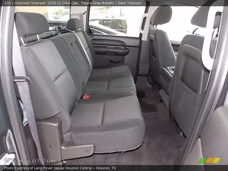Taupe Gray Metallic / Dark Titanium 2011 Chevrolet Silverado 1500 LS Crew Cab