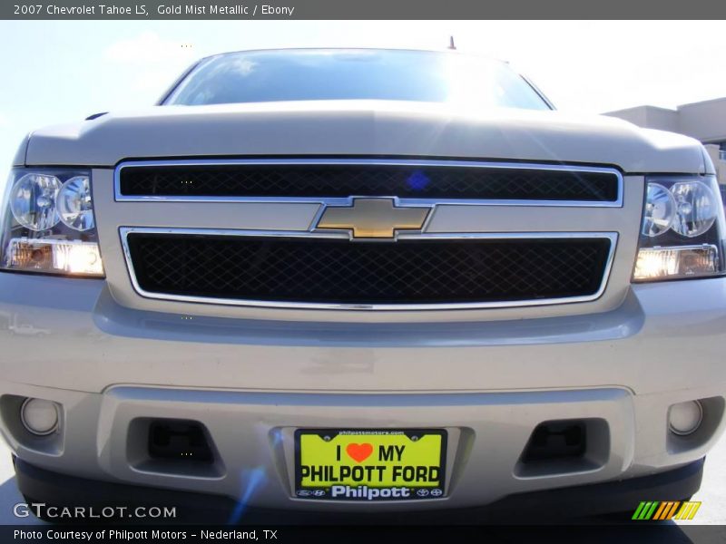 Gold Mist Metallic / Ebony 2007 Chevrolet Tahoe LS