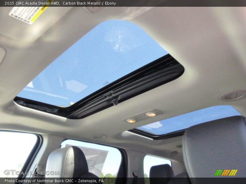 Carbon Black Metallic / Ebony 2015 GMC Acadia Denali AWD