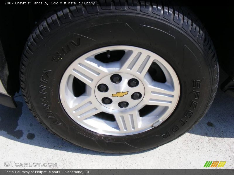 Gold Mist Metallic / Ebony 2007 Chevrolet Tahoe LS