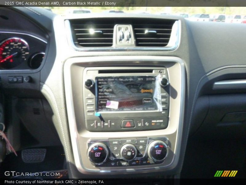 Carbon Black Metallic / Ebony 2015 GMC Acadia Denali AWD