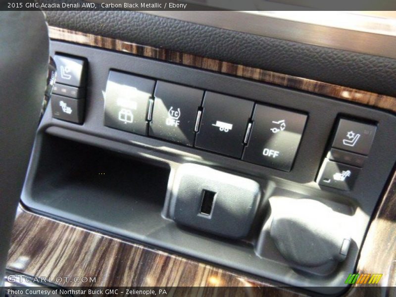 Carbon Black Metallic / Ebony 2015 GMC Acadia Denali AWD