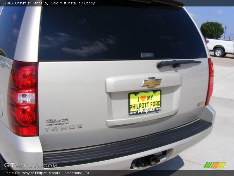 Gold Mist Metallic / Ebony 2007 Chevrolet Tahoe LS