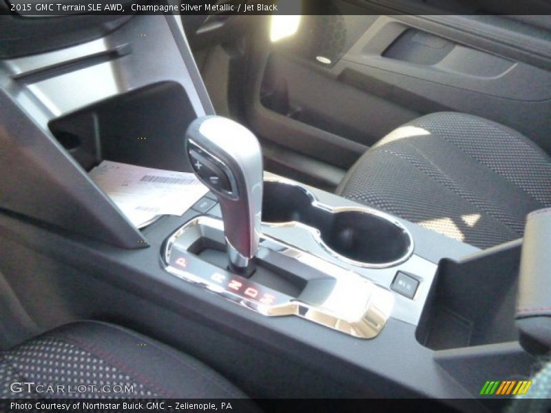 Champagne Silver Metallic / Jet Black 2015 GMC Terrain SLE AWD