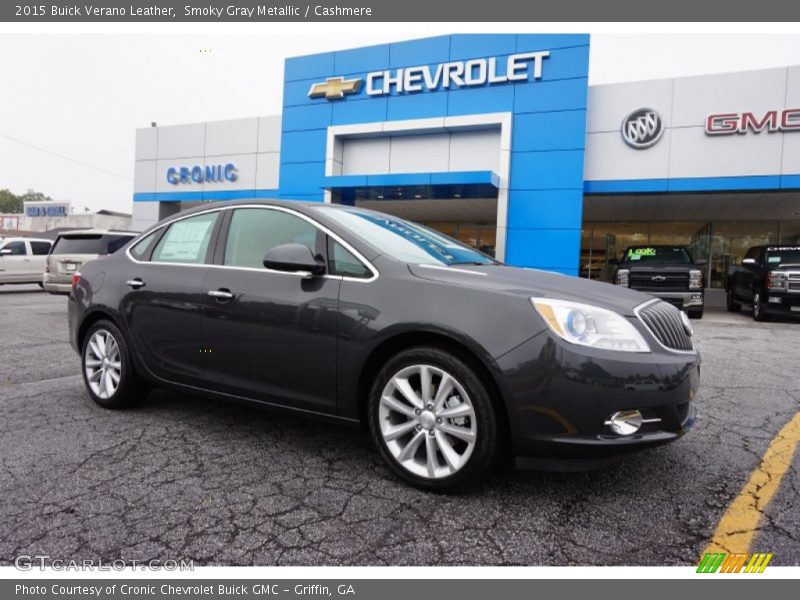 Smoky Gray Metallic / Cashmere 2015 Buick Verano Leather