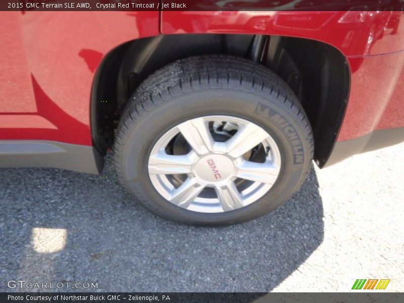 Crystal Red Tintcoat / Jet Black 2015 GMC Terrain SLE AWD