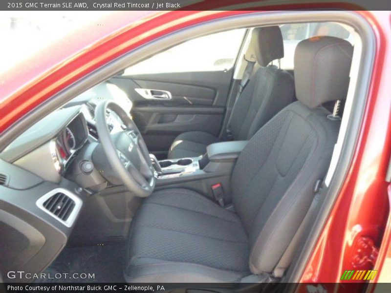 Crystal Red Tintcoat / Jet Black 2015 GMC Terrain SLE AWD