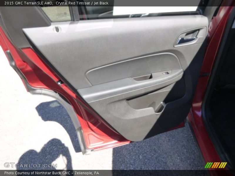 Crystal Red Tintcoat / Jet Black 2015 GMC Terrain SLE AWD