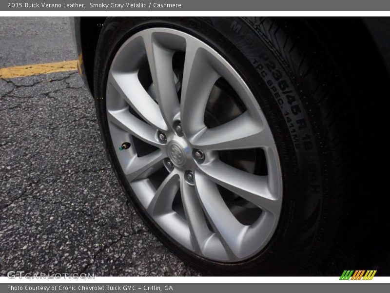 Smoky Gray Metallic / Cashmere 2015 Buick Verano Leather