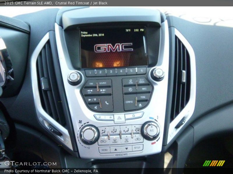 Crystal Red Tintcoat / Jet Black 2015 GMC Terrain SLE AWD